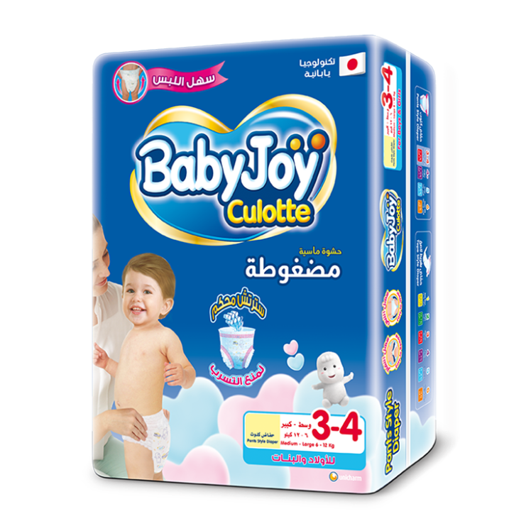 BabyJoy Culotte Diaper 3-4(M-L)